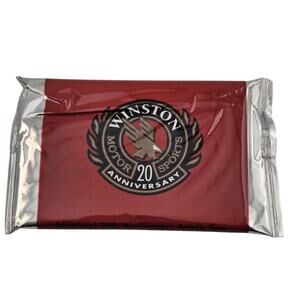 Vintage Sealed Winston Motor Sports 20th Anniversary Acrylic cards